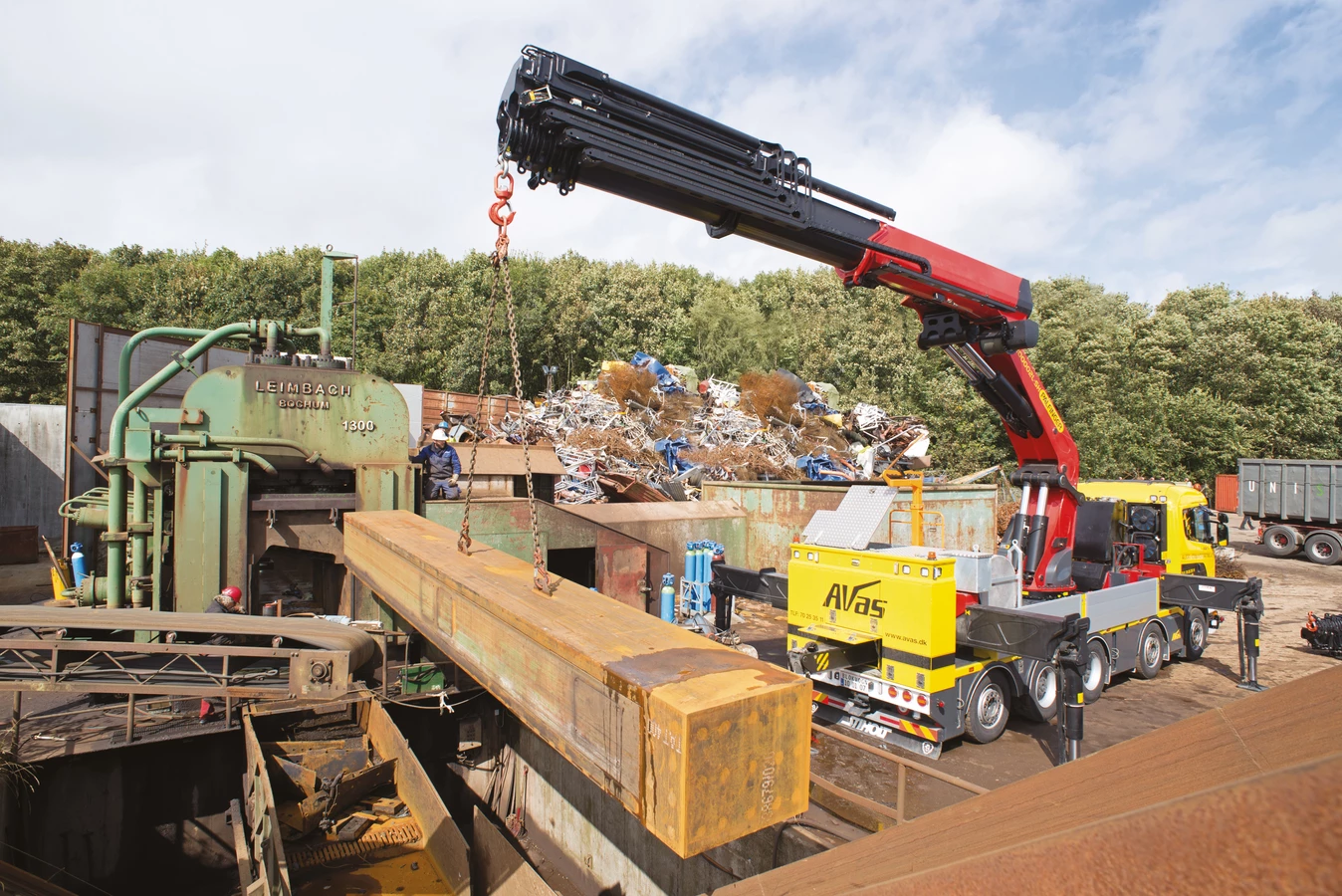Palfinger PK 200002L SH Loading ckrane on MAN TGS Euro 6